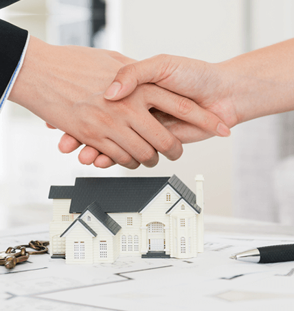 business-people shaking hands-property